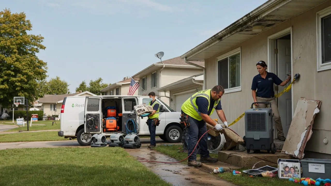 Water Damage Restoration in Collierville, TN near me